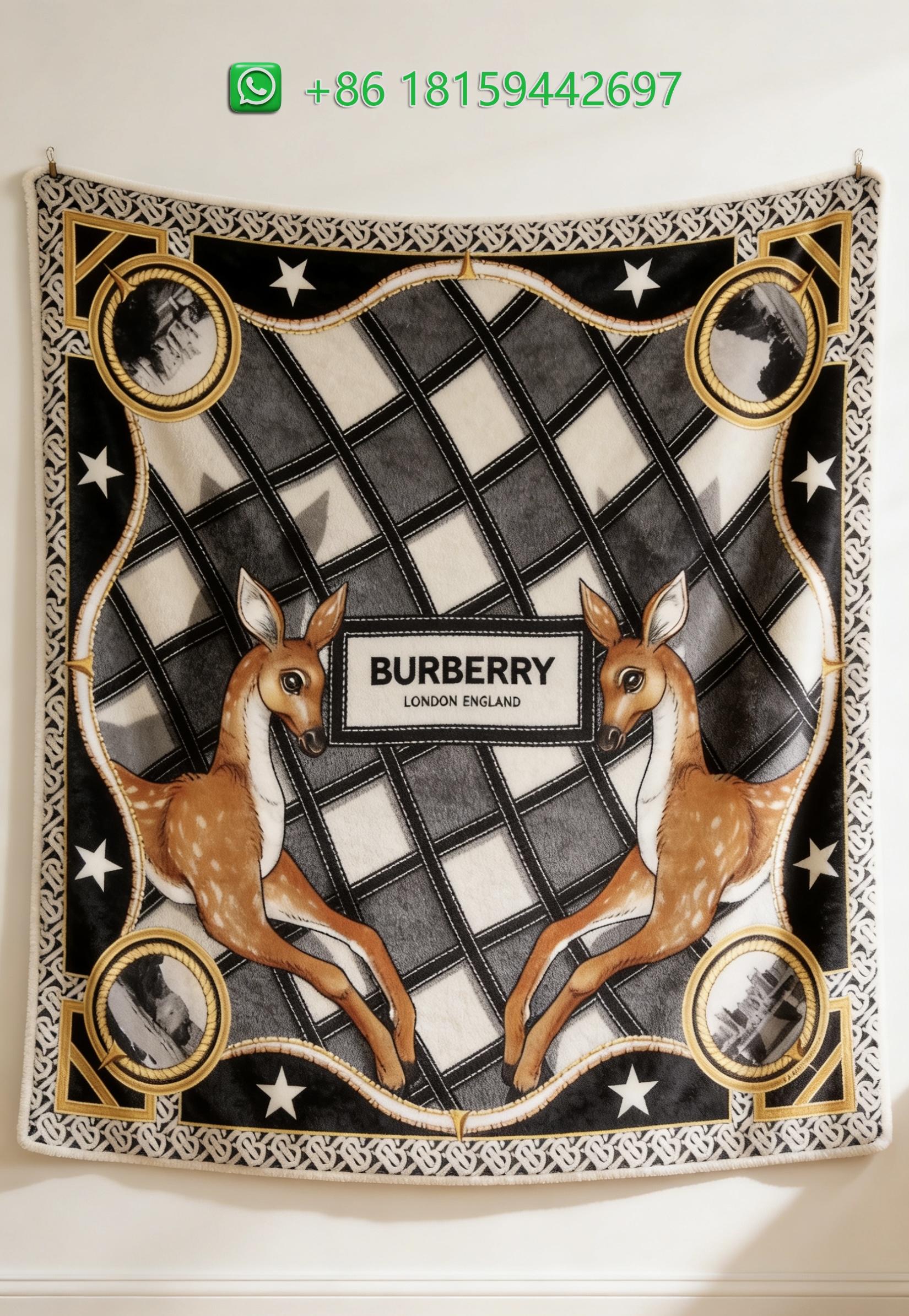 Burberry Throw Blankets